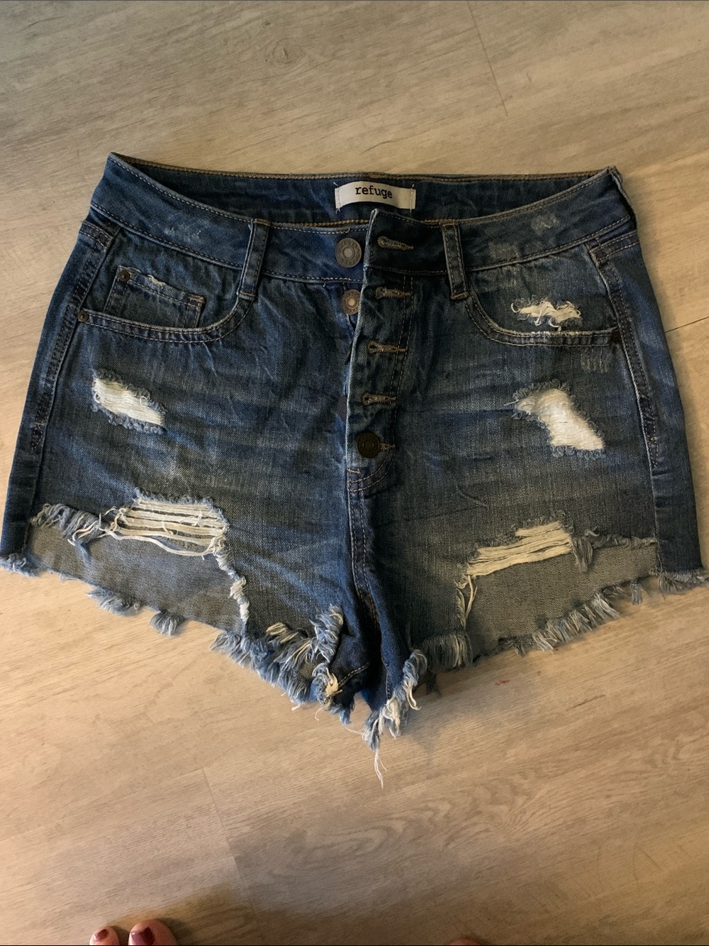 Refuge denim shorts
